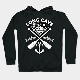 Long Caye Beach, Belize, Boat Paddle Hoodie